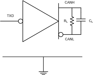 TCAN1575-Q1 TCAN1576-Q1 電源測試電路