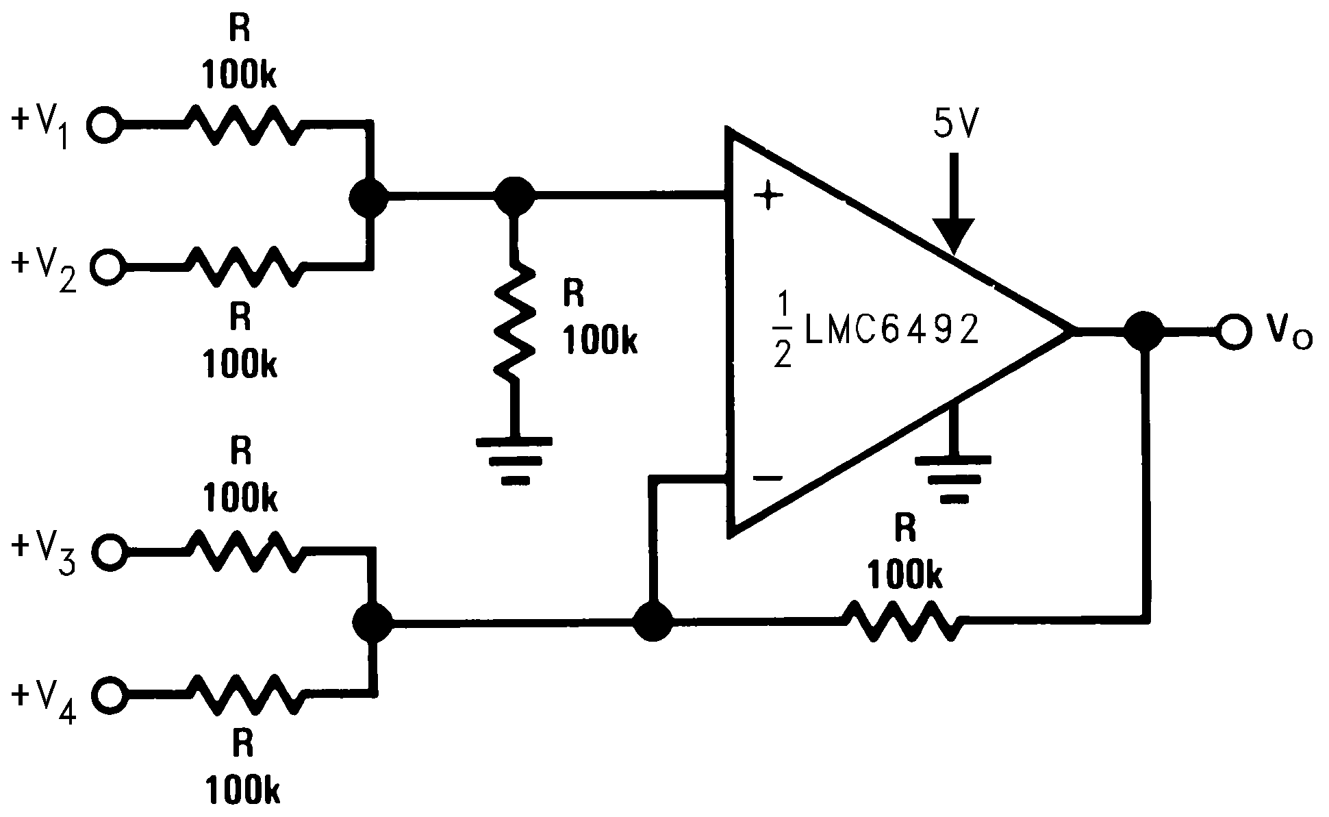 LMC6492 LMC6494 直流累加放大器(VIN ≥ 0VDC 且 VO ≥ VDC) GUID-46F47DE5-7758-4C6D-8636-730DD1521FBC-low.png