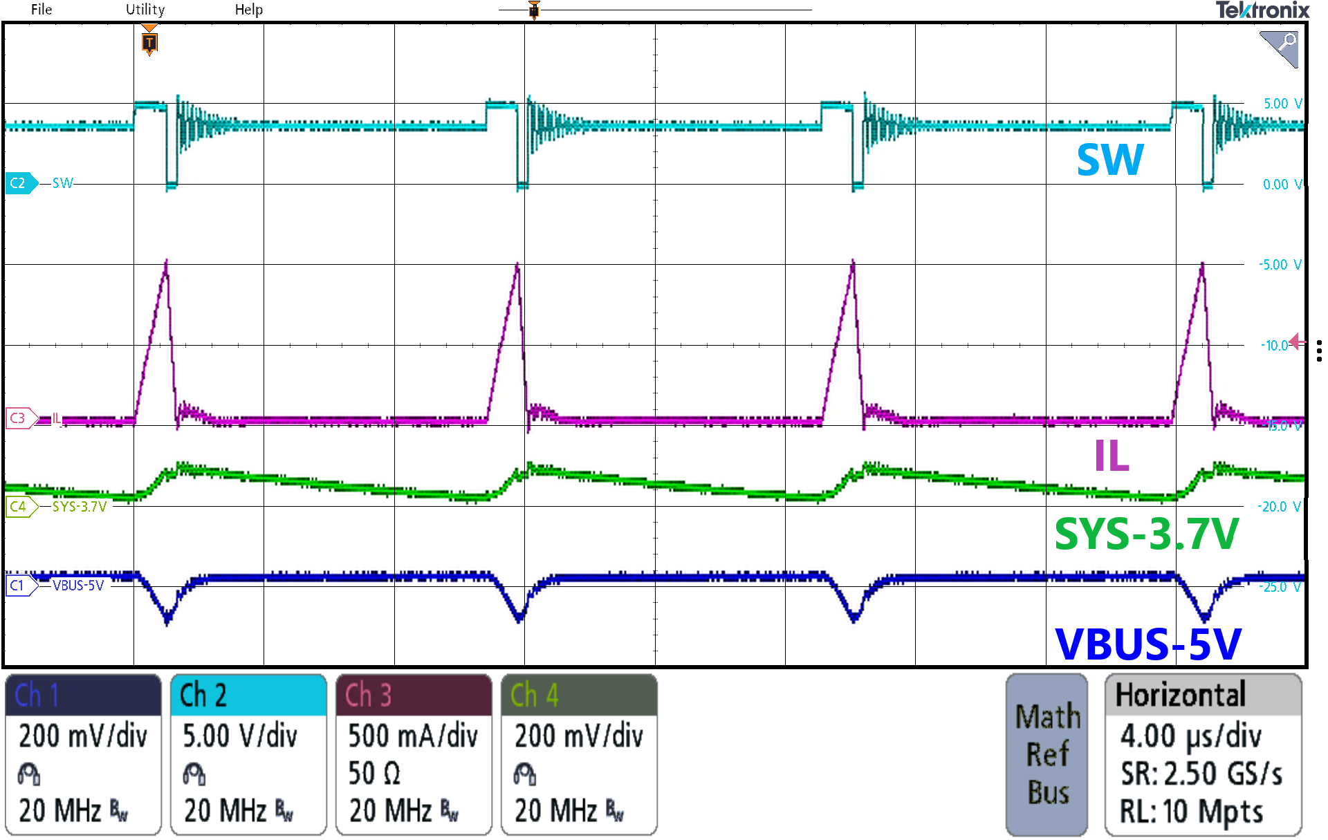BQ25638 PFM Switching
in Buck Mode GUID-20231128-SS0I-JQRF-8RKG-ZHFSP9MWGFRB-low.png