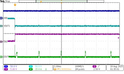 TPS482H85-Q1 熱短路(重試行為) TPS482H85-Q1 熱短路(重試行為)