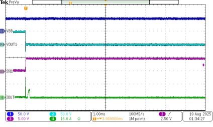 TPS482H85-Q1 熱短路(閂鎖行為) TPS482H85-Q1 熱短路(閂鎖行為)