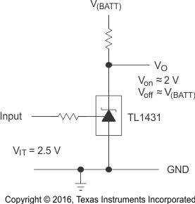 TL1431 TL1431M 具有溫度補償閾值的單電源比較器