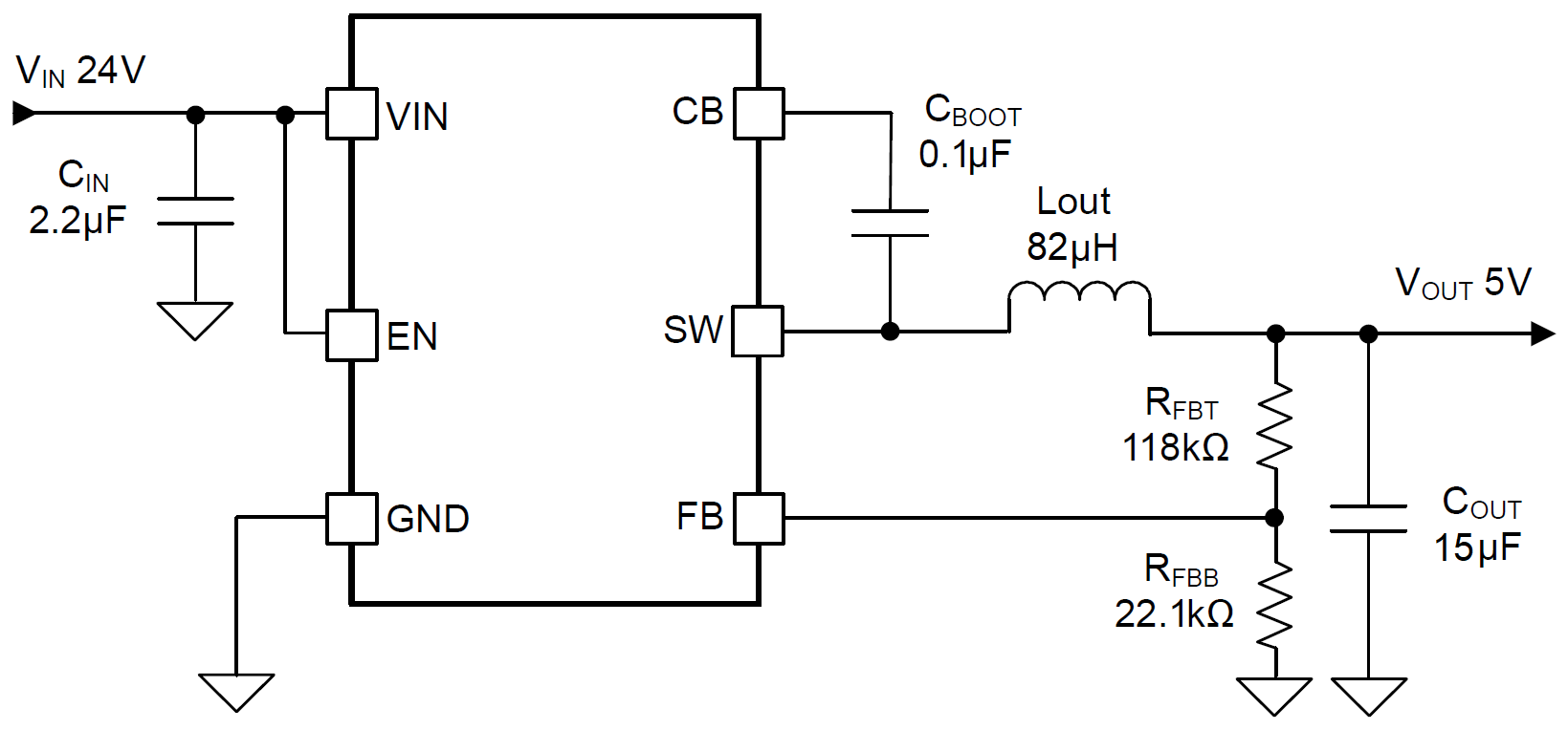 LMR51603-Q1 應用電路