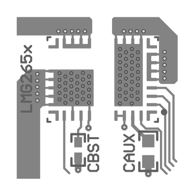 LMG2652 PCB 頂層（第一層）