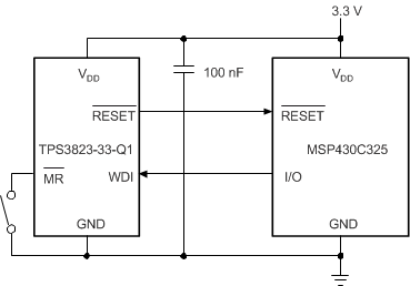 TPS3820-Q1 TPS3823-Q1 TPS3824-Q1 TPS3825-Q1 TPS3828-Q1 具有看門狗超時的電源導軌監控