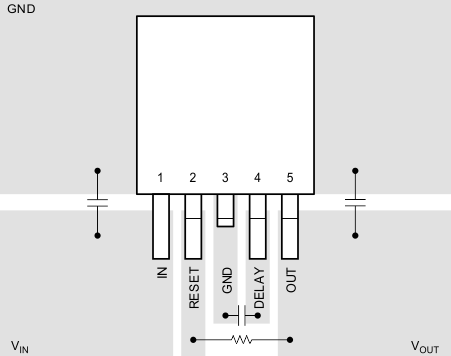 TLE4275-Q1 TLE4275-Q1 TO-252 布局設計示例