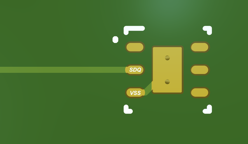 TMF0008 電路板布局示例