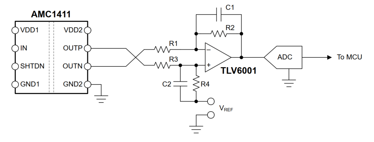  差分轉單端電路