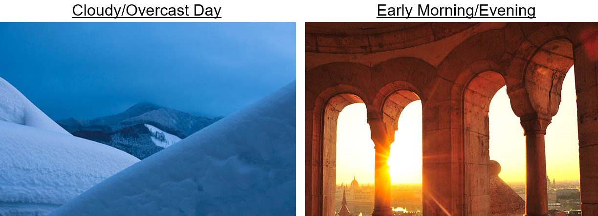  實際生活中的環境色溫案例