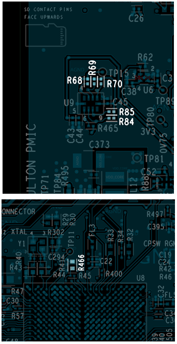 SK-AM64 SK-AM64B MMC1 布局