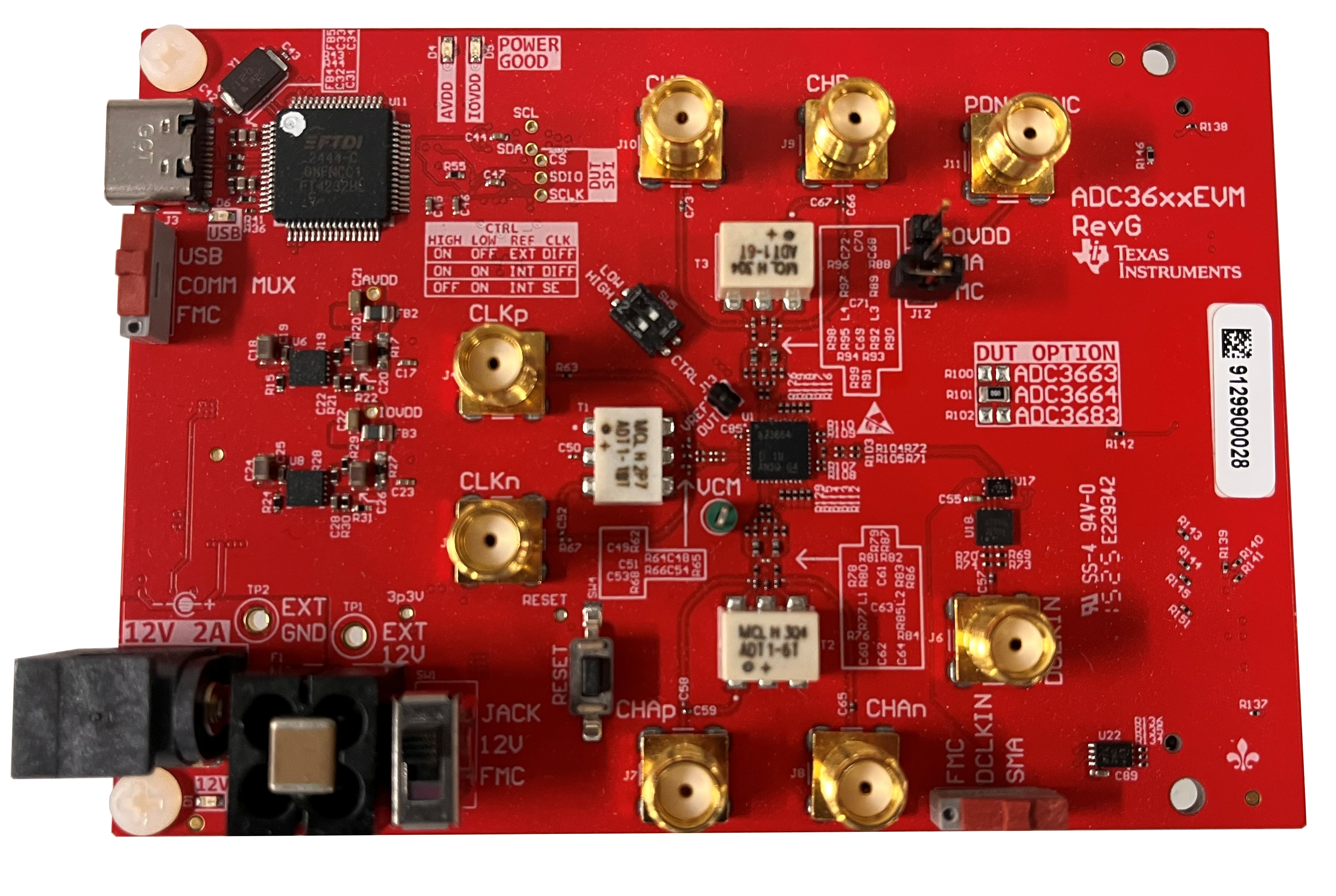ADC3663 ADC3662 ADC3661 ADC36xxEVM