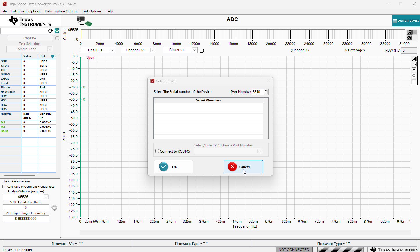 ADC3663 ADC3662 ADC3661 HSDC Pro