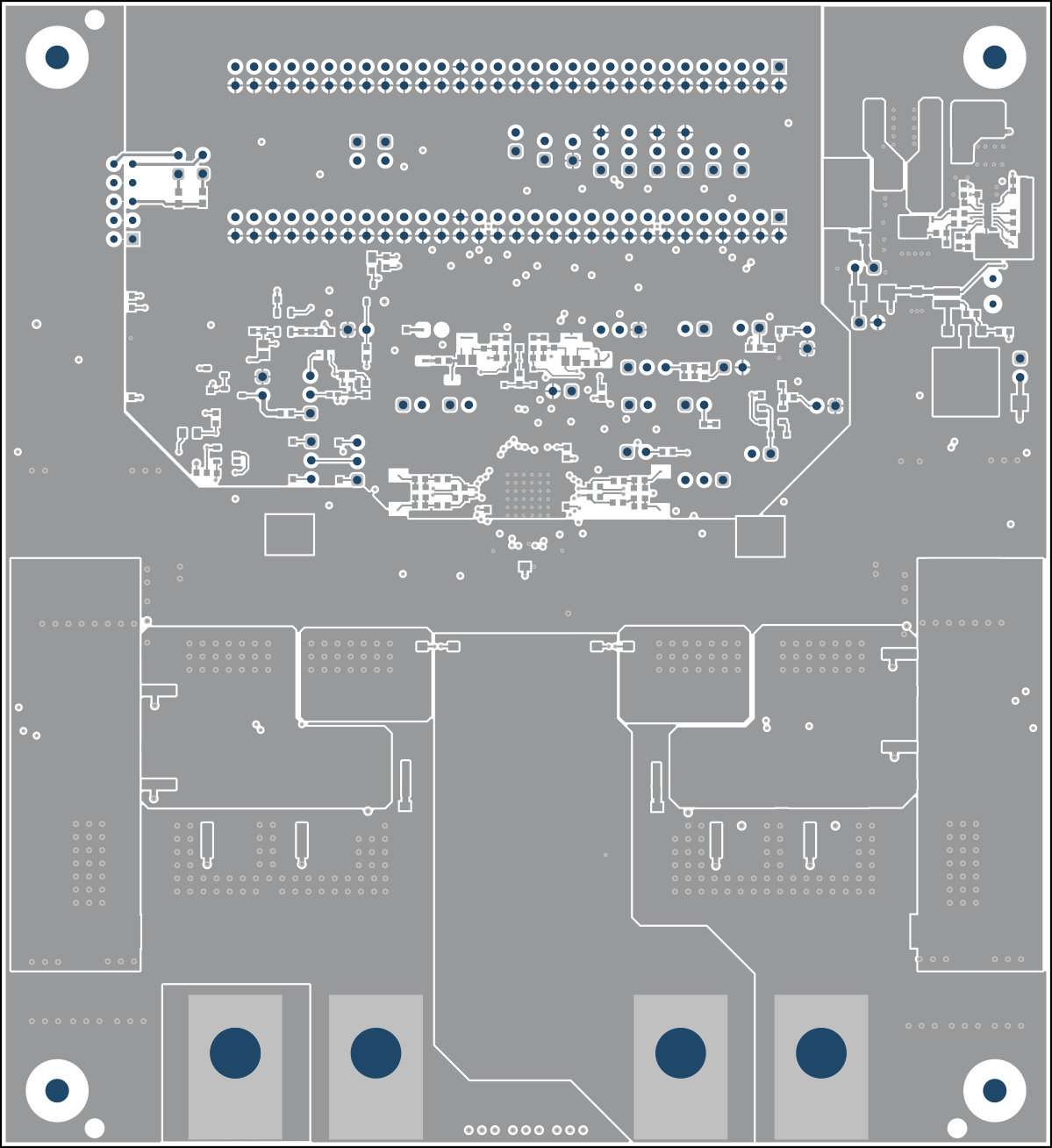 LM5171-Q1 EVM 頂部銅層