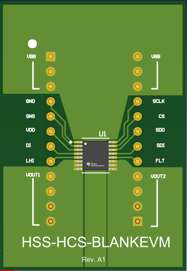 TPS2HCS10-Q1 子卡 3D 插槽