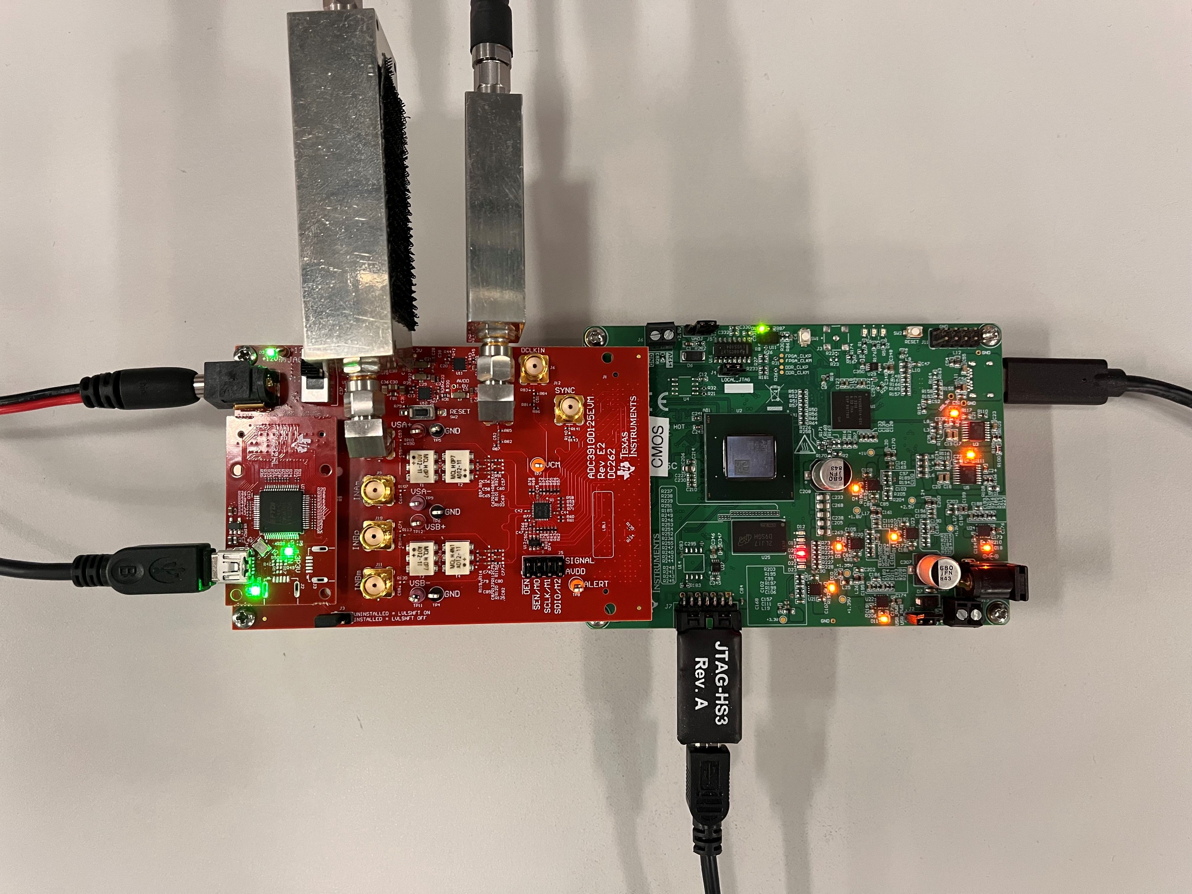 ADC3910D125EVM ADC3910D125EVM 的最終設(shè)置