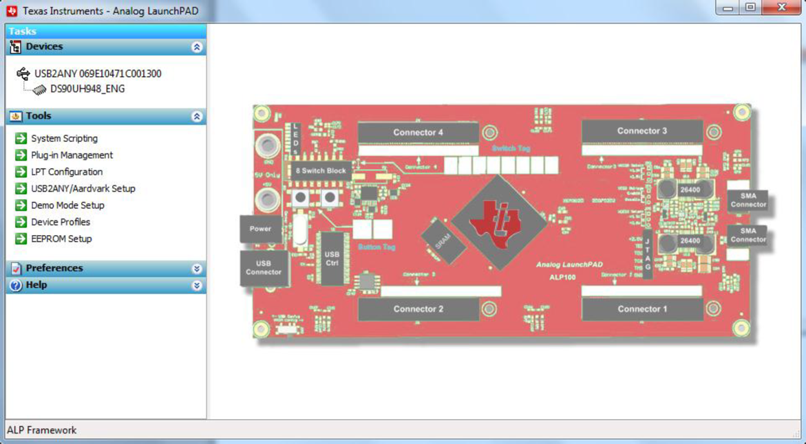 DS90UB933-Q1EVM 工具