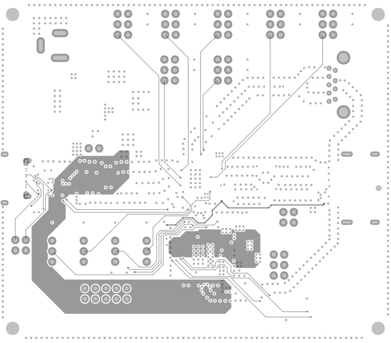 TUSB564Q1-EVM TUSB564-Q1 EVM PCB 第 4 層（信號）