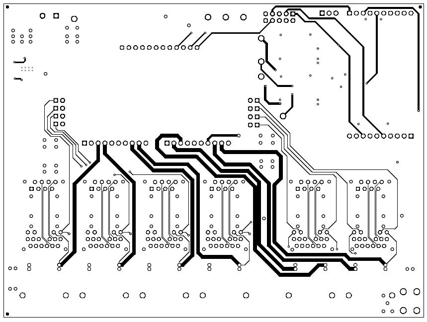 TPS23881B1EVM BOOST-PSEMTHR-007（主板）頂部布線