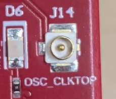 AWR2944EVM, AWR2944PEVM  OSC 時鐘端口
