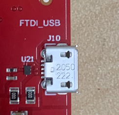 AWR2944EVM, AWR2944PEVM  FTDI USB 端口