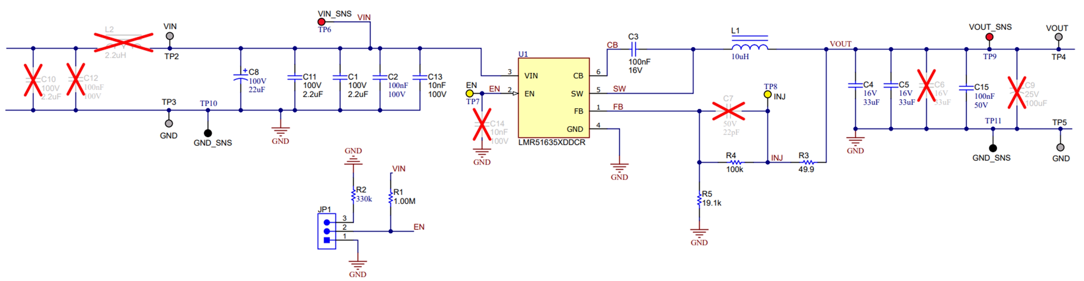 LMR51635EVM LMR51635EVM 原理圖