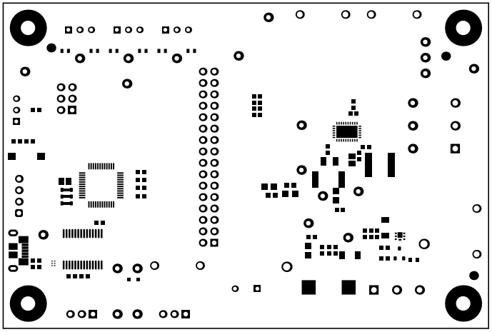 MCF8315RRYEVM EVM 頂部阻焊層