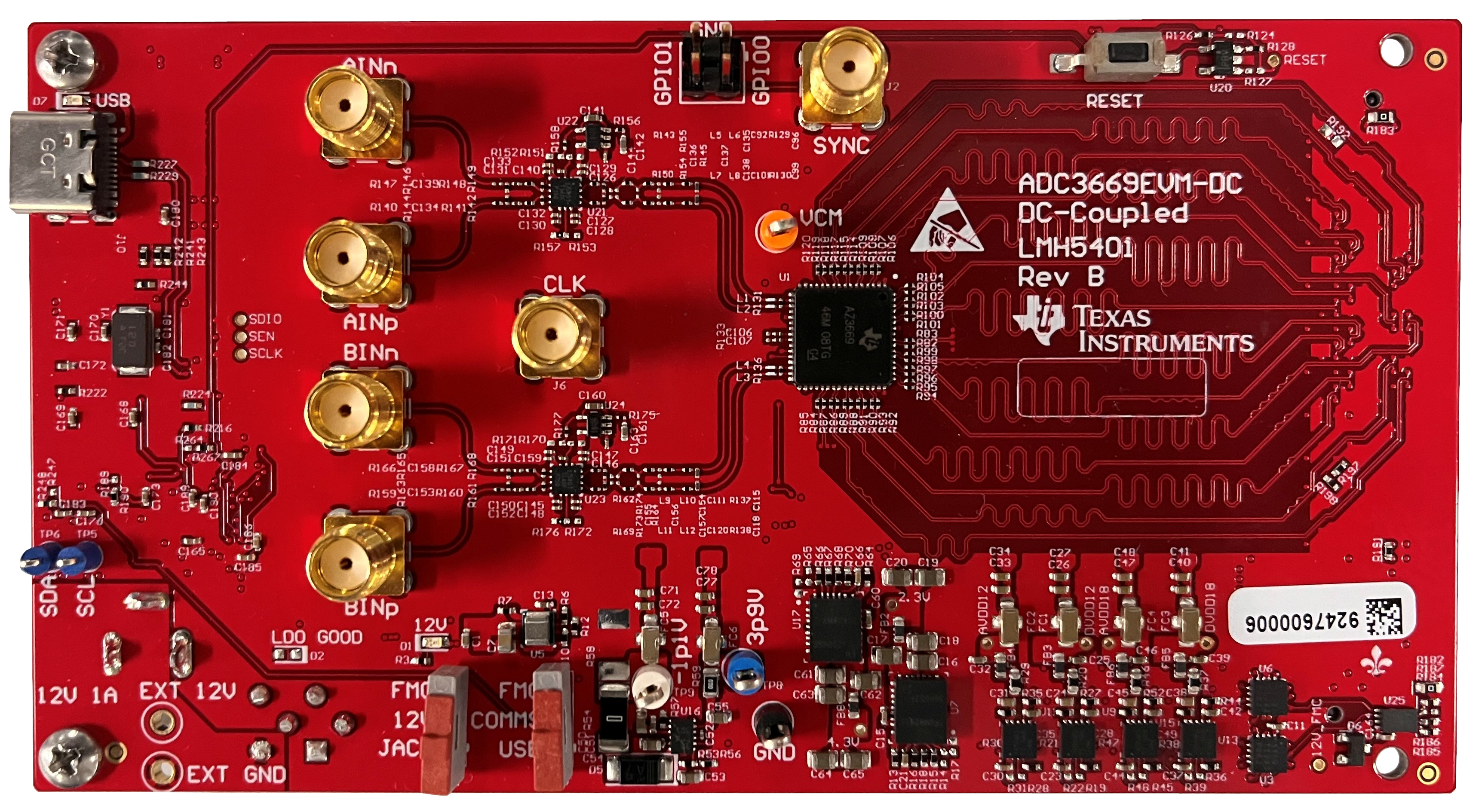 ADC3669EVM-DC ADC3669EVM