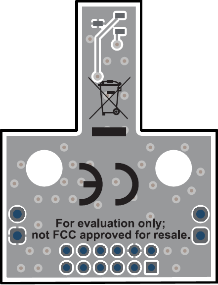 TMAG5233EVM TMAG5133EVM TMAG5233EVM 底視圖