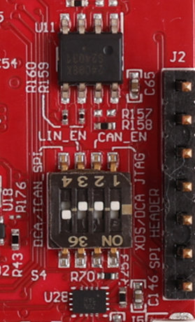 xWRL1432BOOST-BSD 用于各種模式設置的 S4 開關