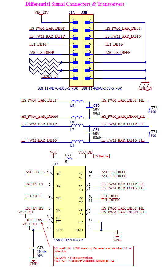 UCC2189X5YQEVM-096 初級側連接器和收發器