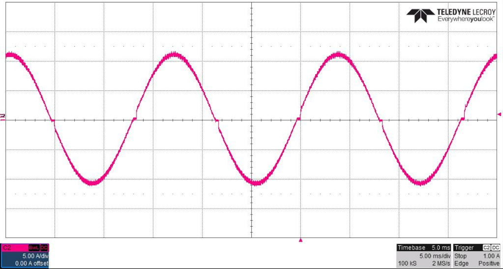 PFC23338EVM-107 120VAC 50% 負(fù)載