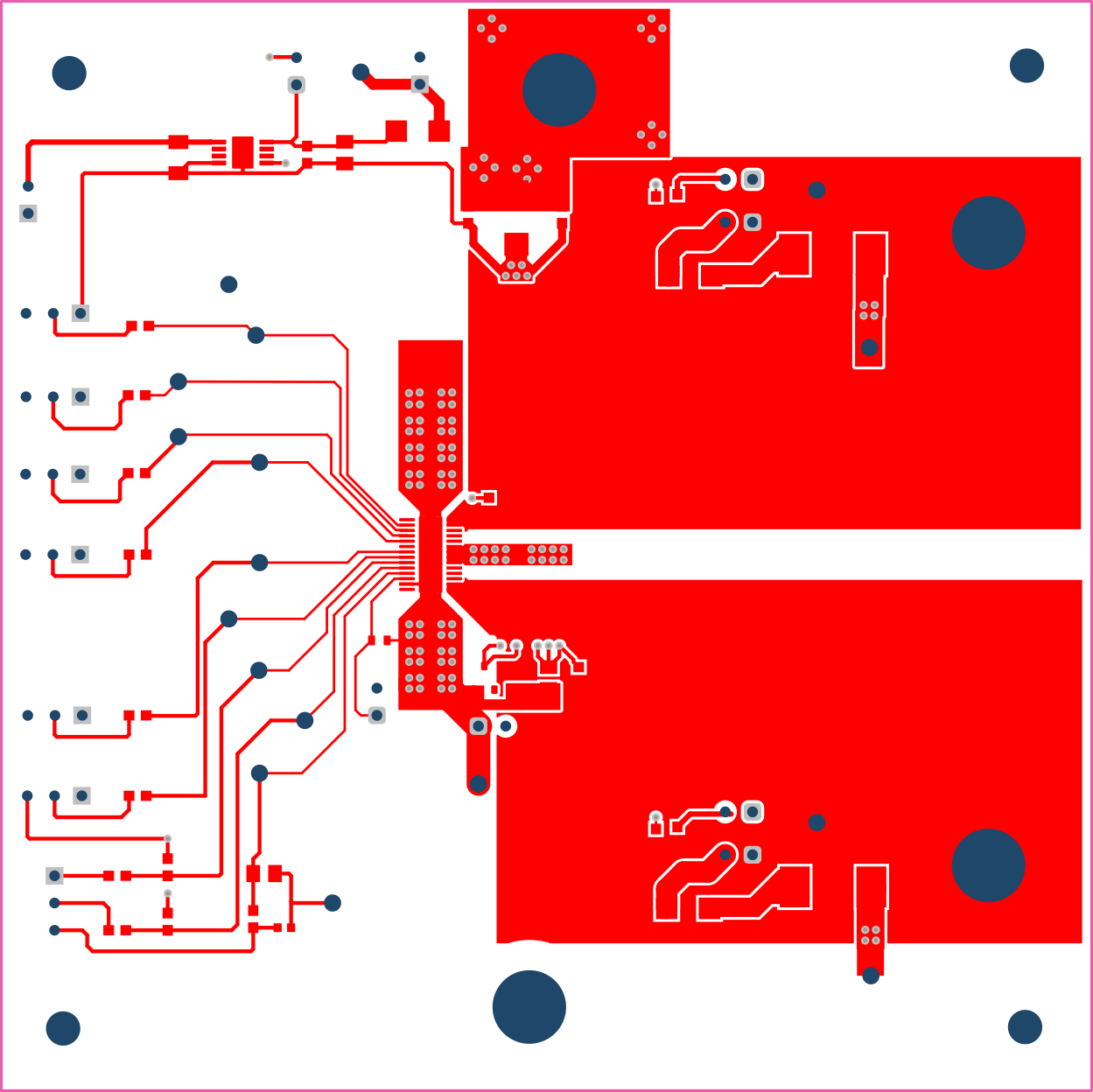 TPS2HC120EVM TPS2HC120EVM 第一層（頂視圖）
