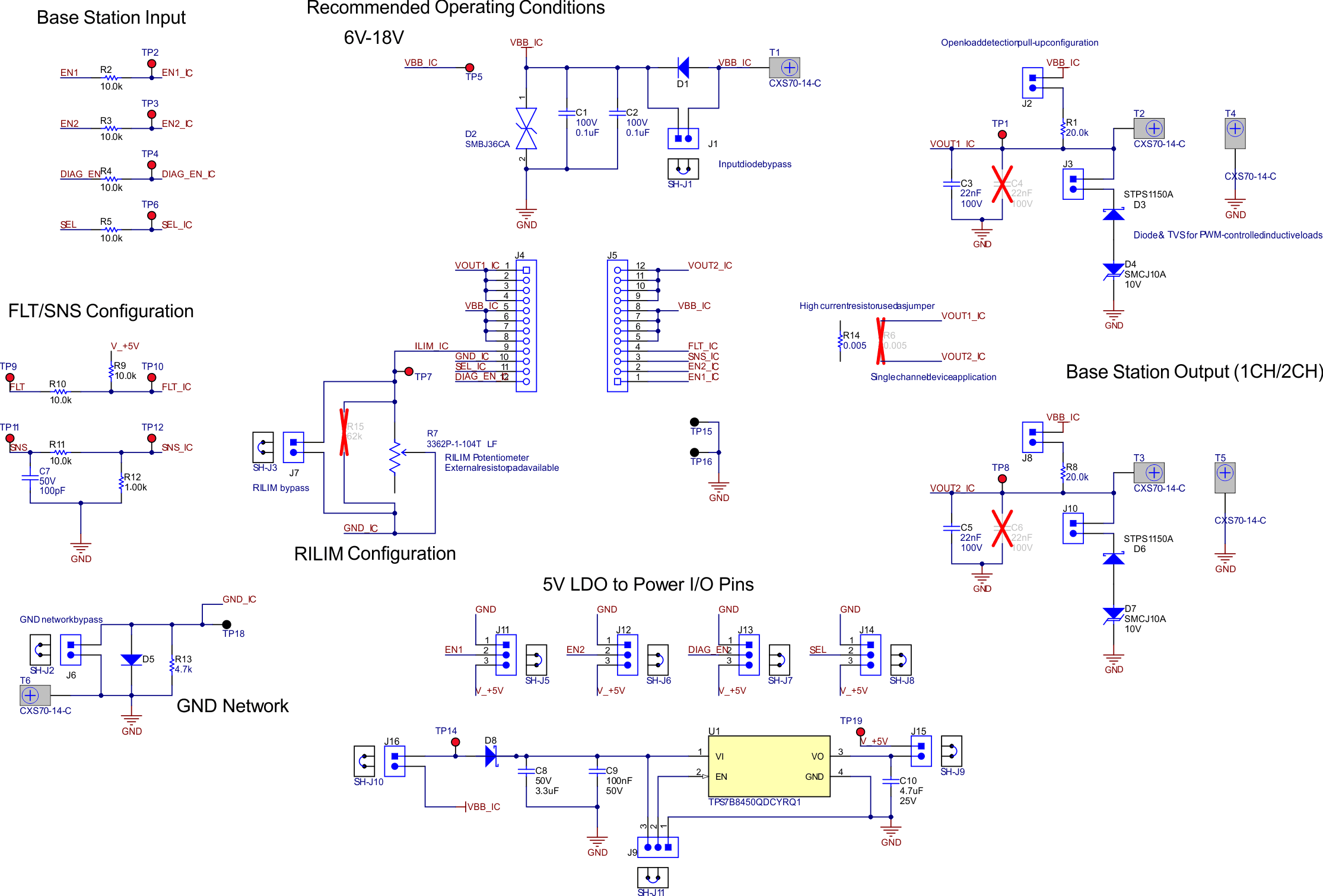 HCXX-BASE-EVM, BLANK-MOD-EVM HCXX-BASE-EVM 與 2HC08-MOD-EVM 原理圖