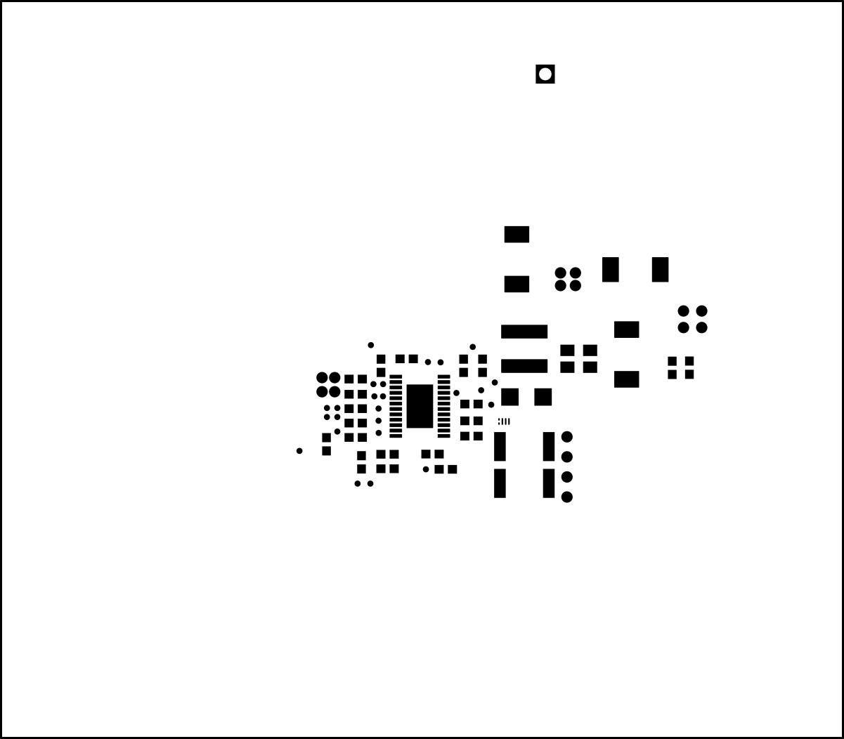 TPS7H5020EVM 頂部阻焊層