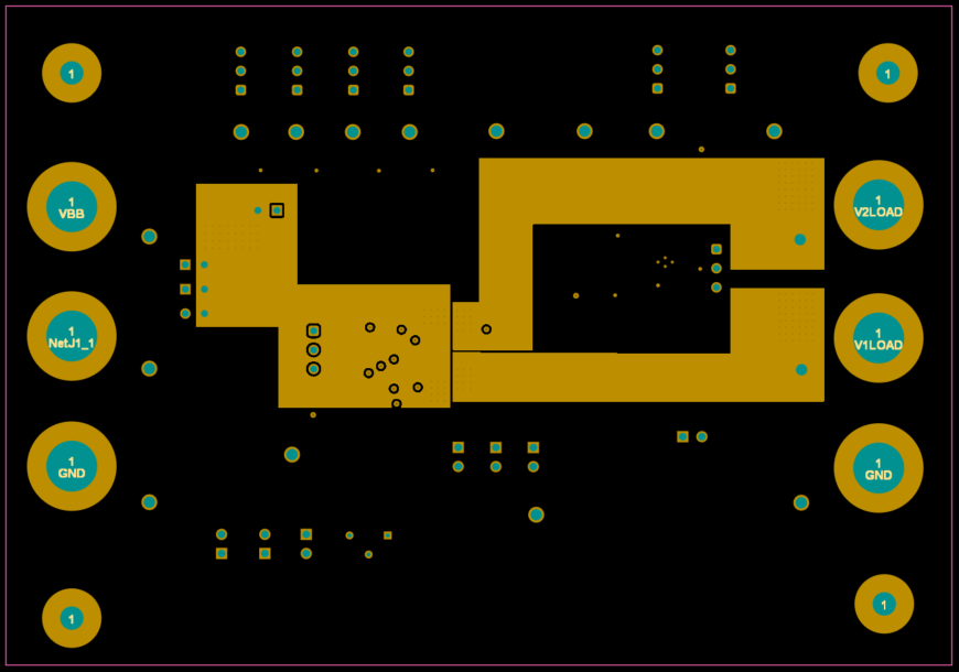 TPS482H85EVM 電源層