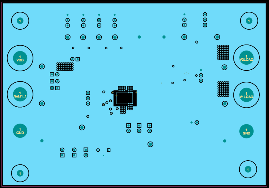 TPS482H85EVM 接地層