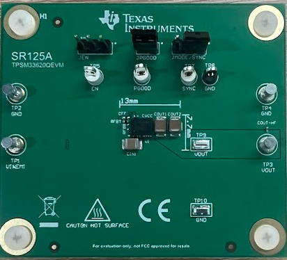 TPSM33620QEVM TPSM33620QEVM 板