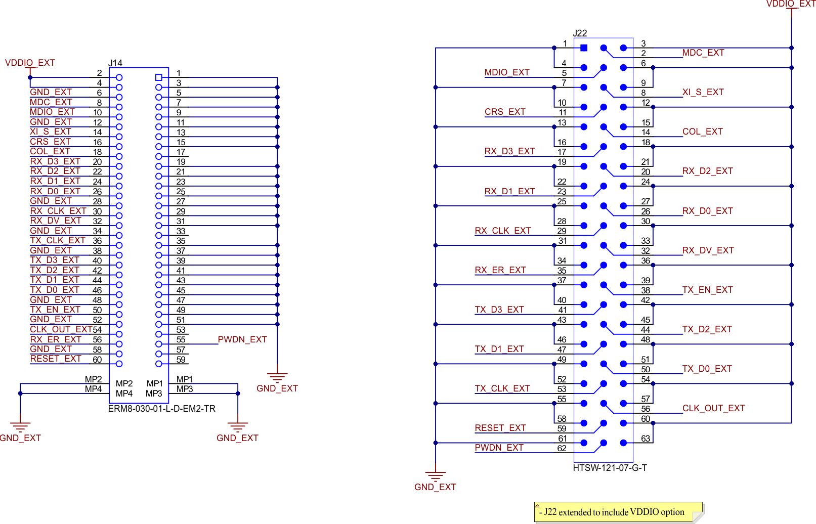 DP83826AEVM DP83826AEVM 分線板原理圖