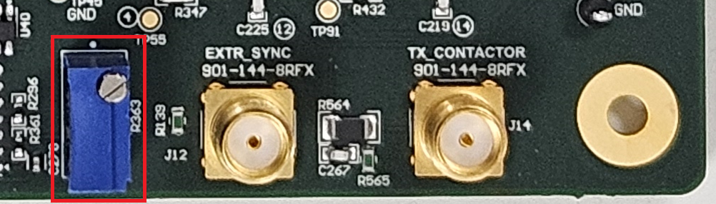 TX73L64EVM 在 EVM 上更改同步 PRF