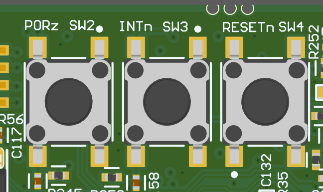AM261-SOM-EVM AM261x controlSOM 推入按鈕
