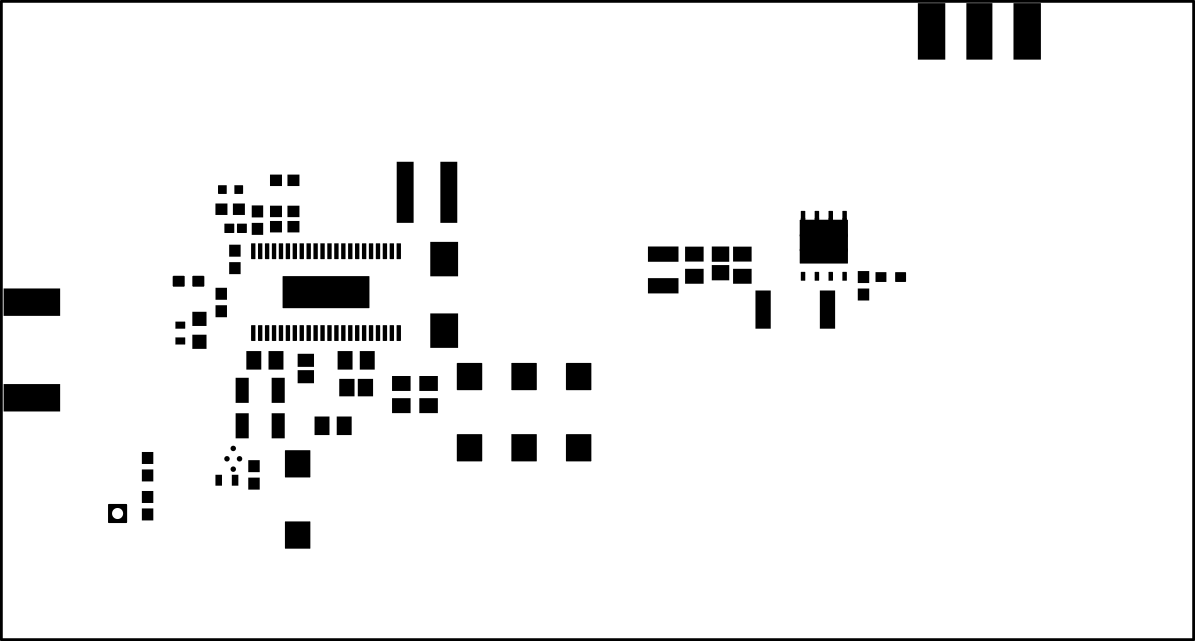 TPS7H4013EVM 頂部阻焊層