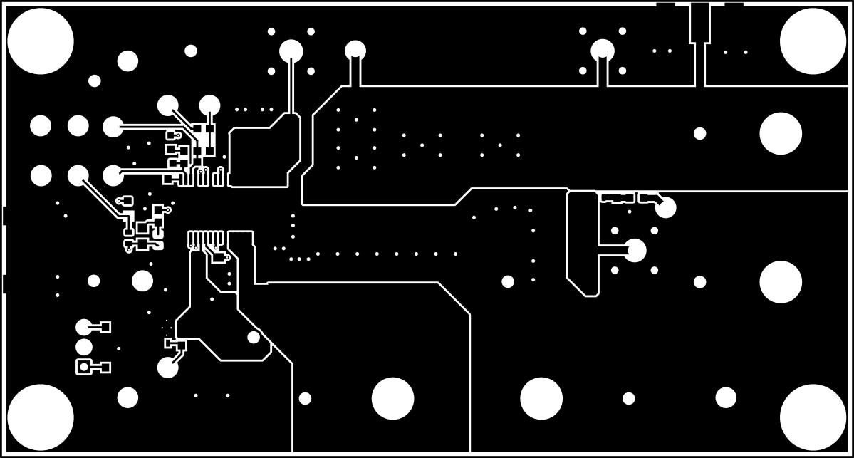 TPS7H4013EVM 第 1 層（頂部）
