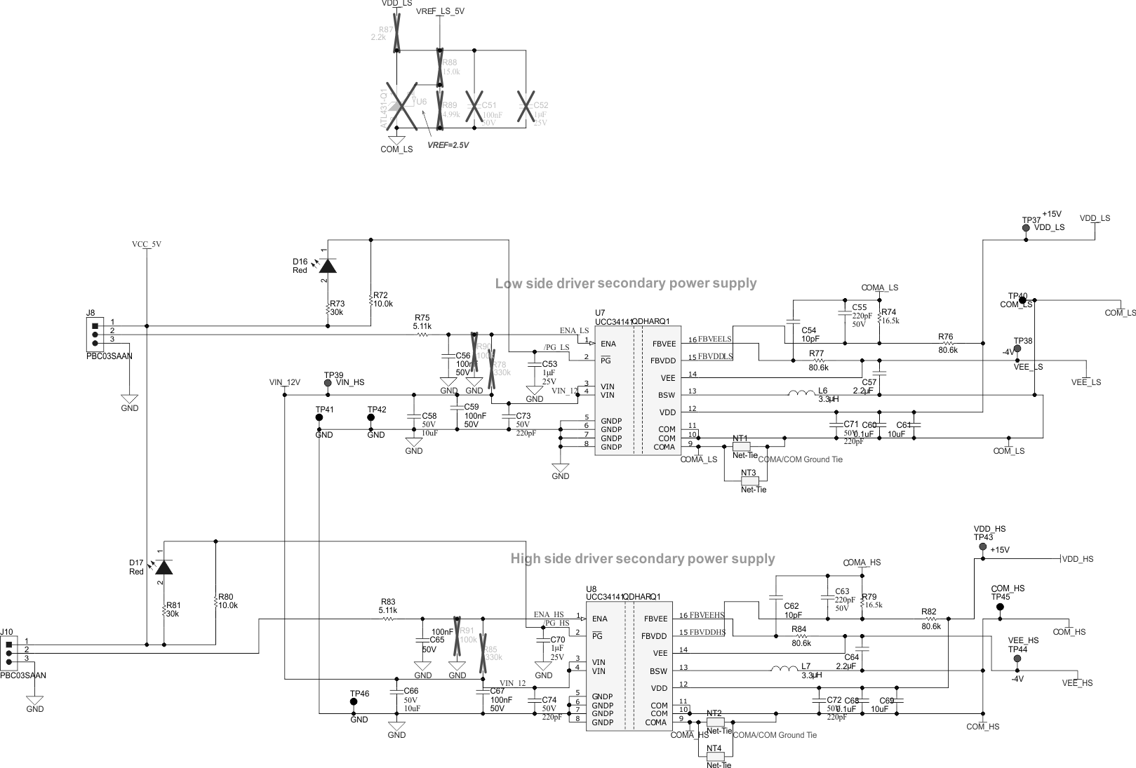 UCC218002QEVM-111 UCC218002EVM-111 EVM 原理圖