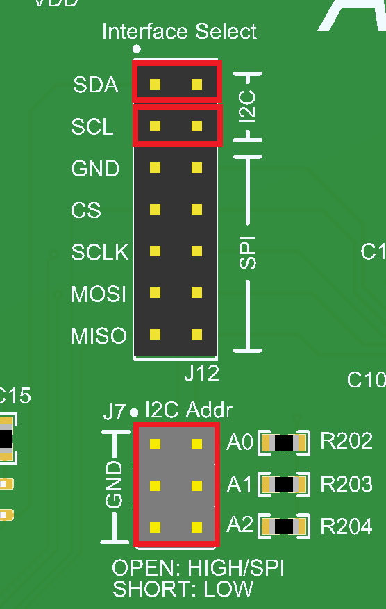 AFE10004EVM I2C 跳線配置