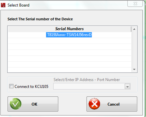 TRF-LSC-AFE7950EVM HSDC PRO 連接到電路板
