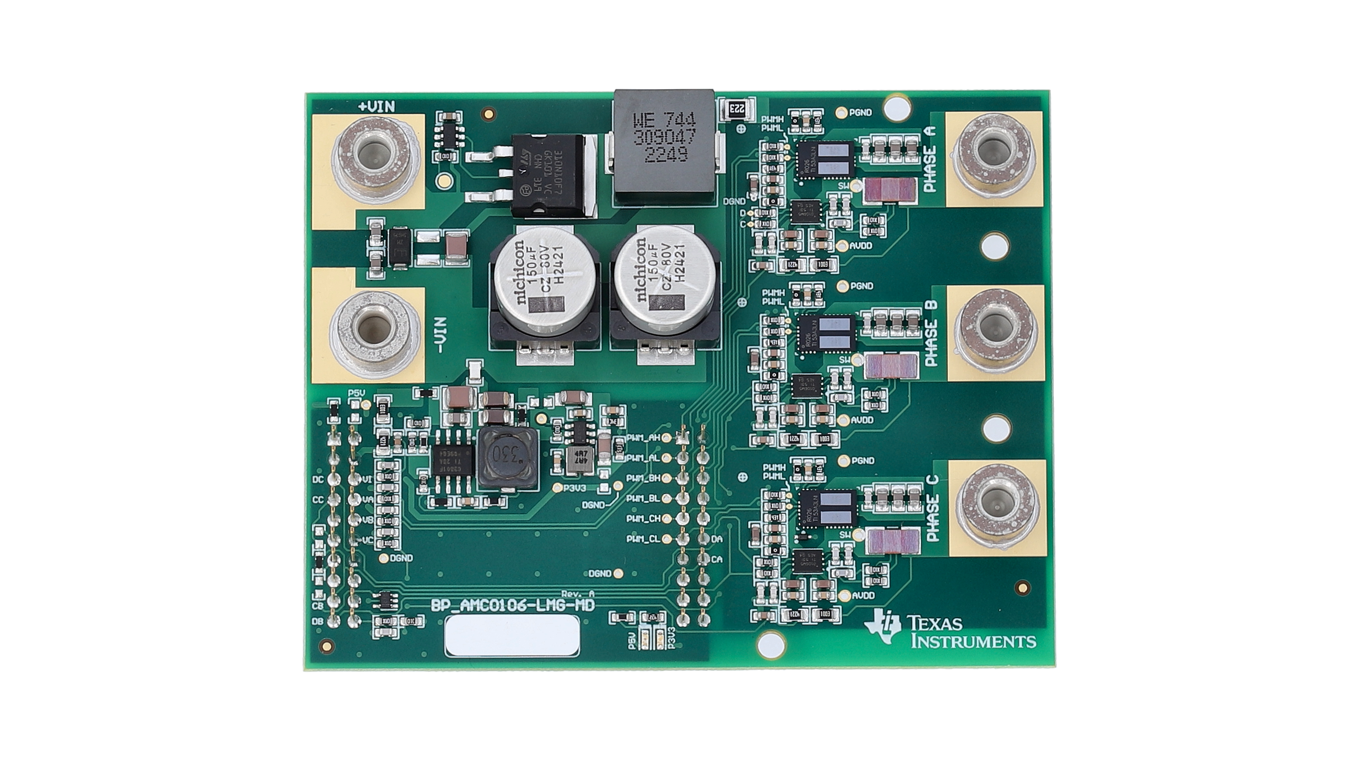 BP-AMC0106-LMG-MD BP-AMC0106-LMG-MD EVM（頂視圖）