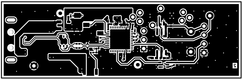 TMF0008 TMF0008EVM 覆銅（底部）