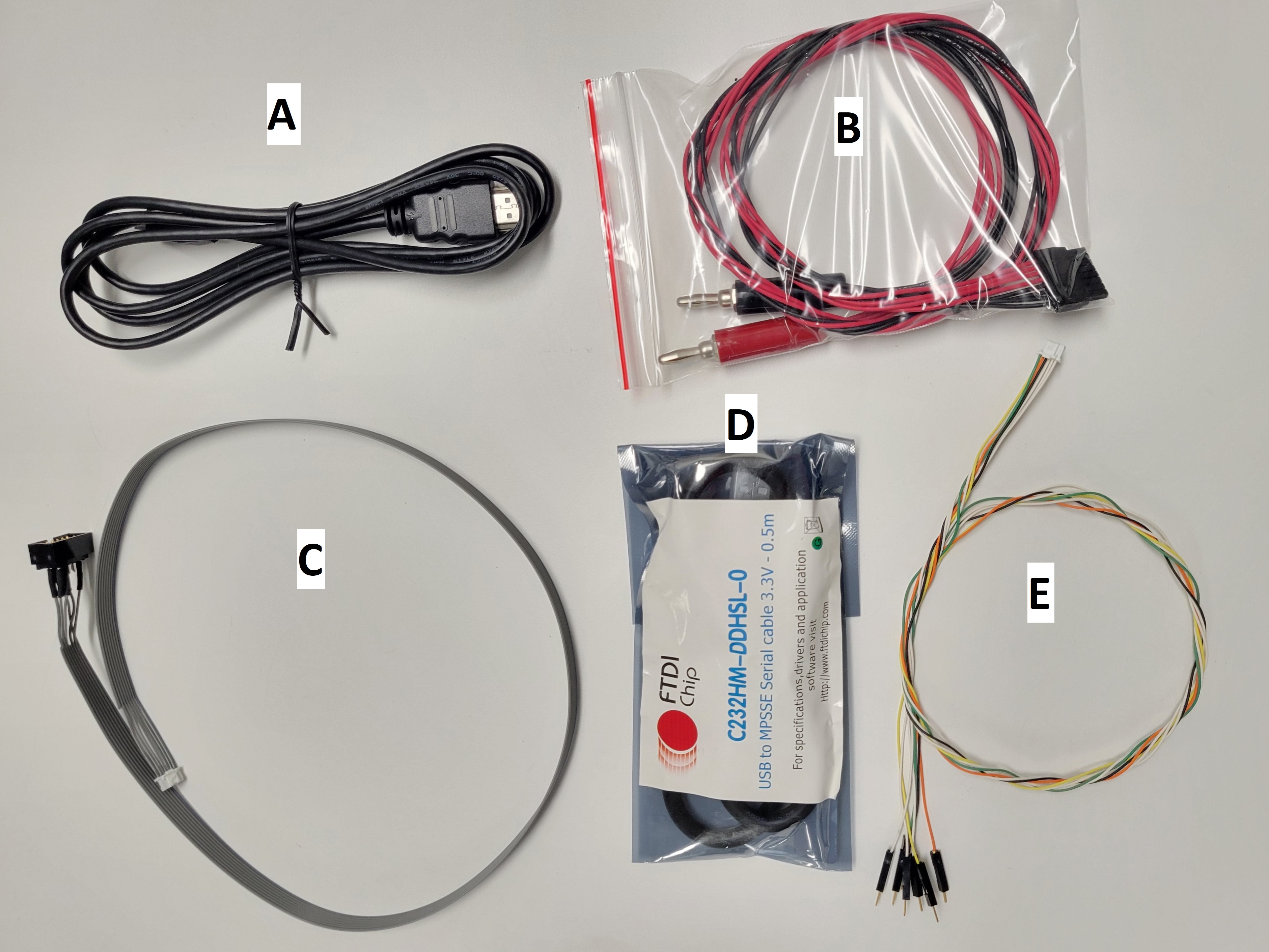 DLP5532HBQ1EVM, DLP5532-Q1 EVM 電纜