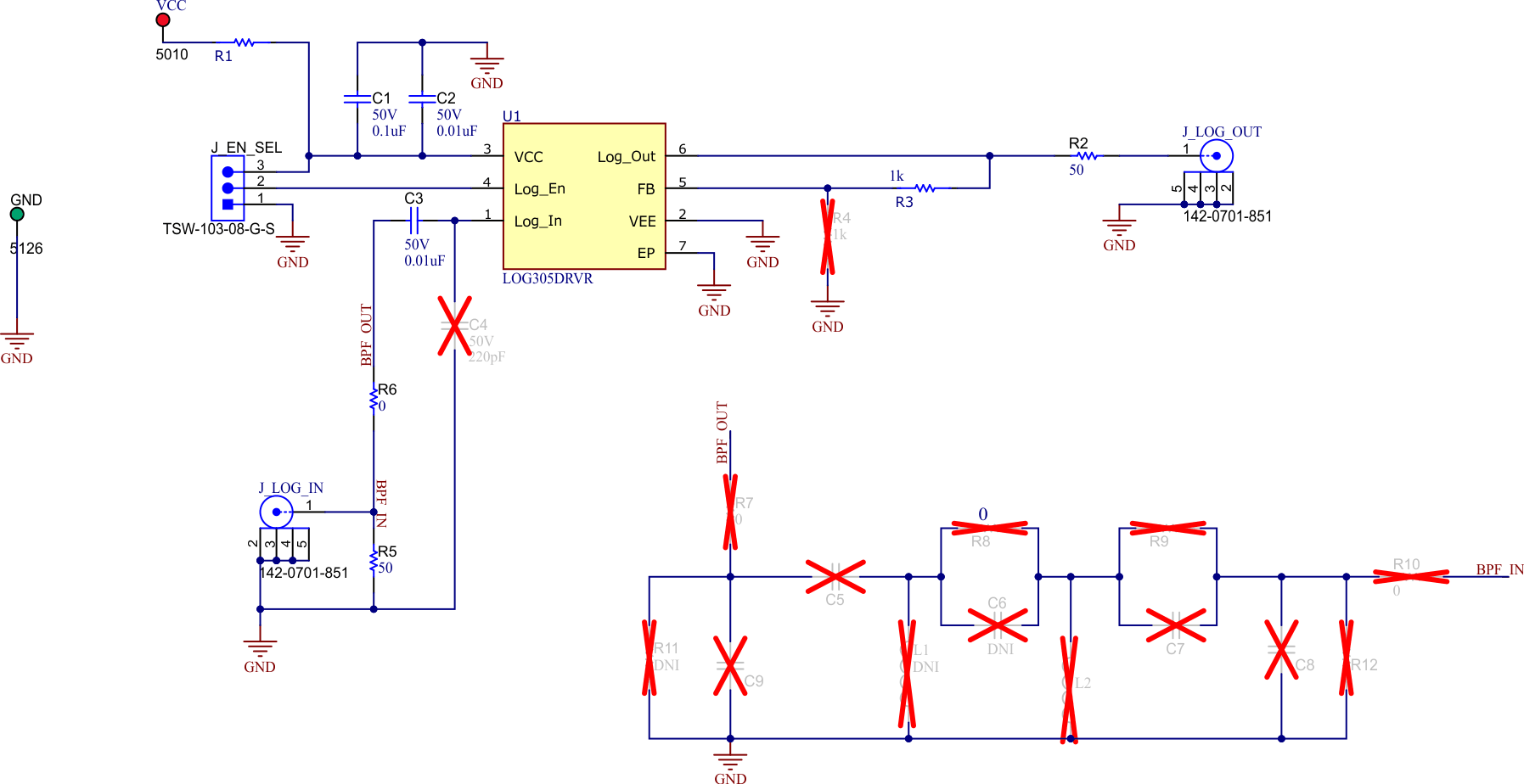 LOG305DRVEVM LOG305DRVEVM 的原理圖