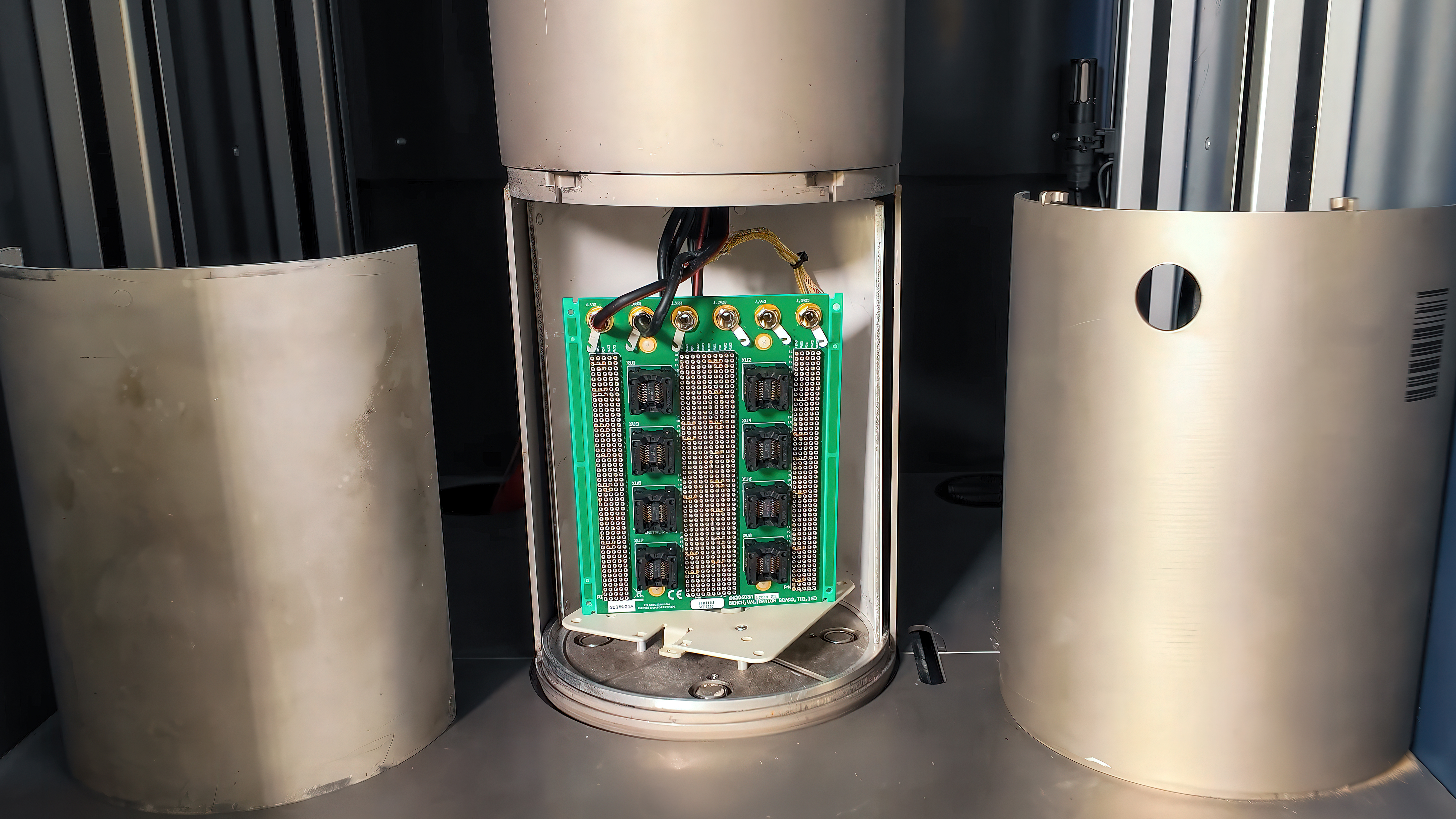  高可靠性封裝的耐輻射測試。